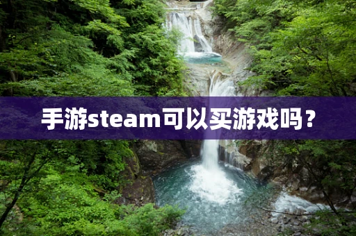 手游steam可以买游戏吗？